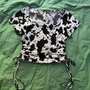 High Quality Cow Print Shirt